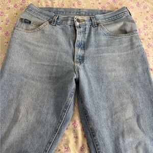 Lee Men's Straight Jeans in Light Blue